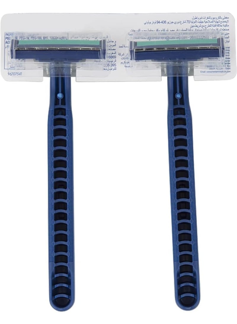 شفرات حلاقة جيليت بلو بلس، قطعتان - Image 2